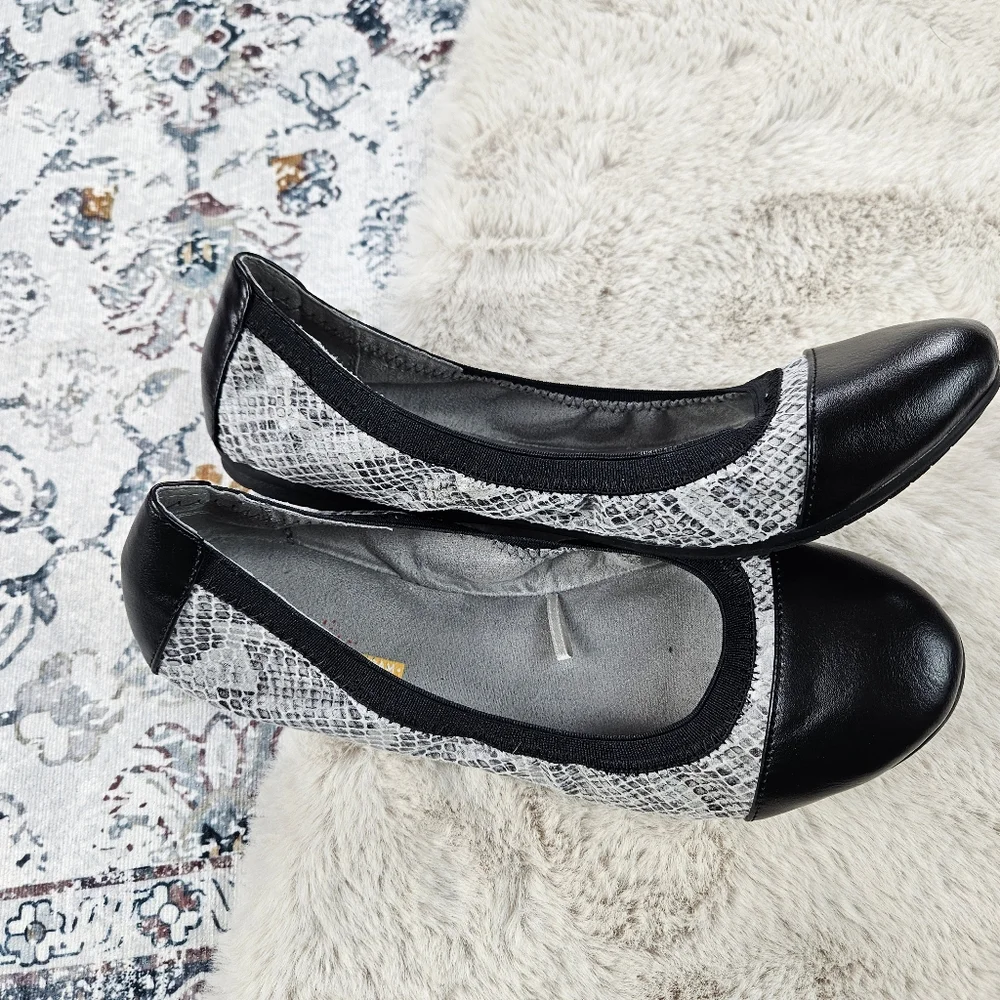 Wear Ever Memory Foam Adriana Ballet Flats Women US 9.5M